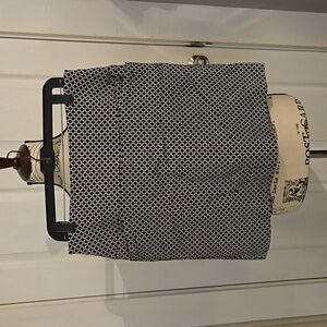 S.C.&CO. Black and white skort